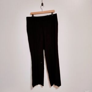 Ann Taylor simple black dress pants, perfect for work size 14